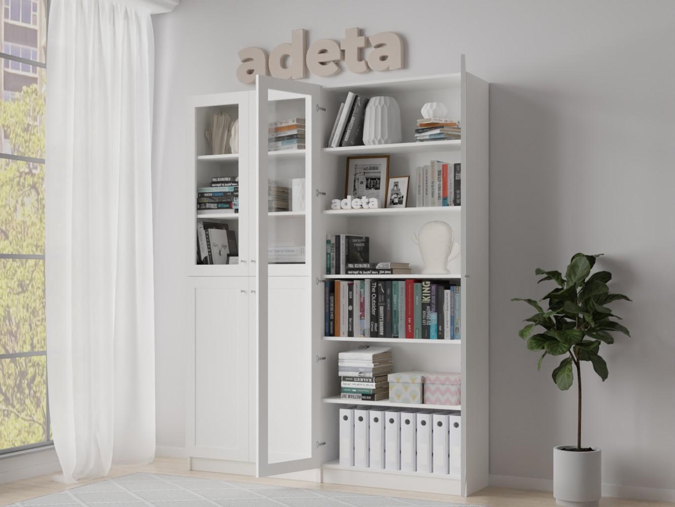 Книжный шкаф Билли 345 white ИКЕА (IKEA) изображение товара