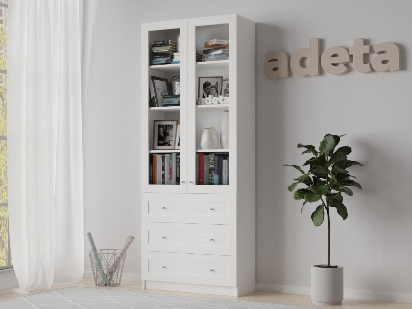 Книжный шкаф Билли 355 white ИКЕА (IKEA) изображение товара