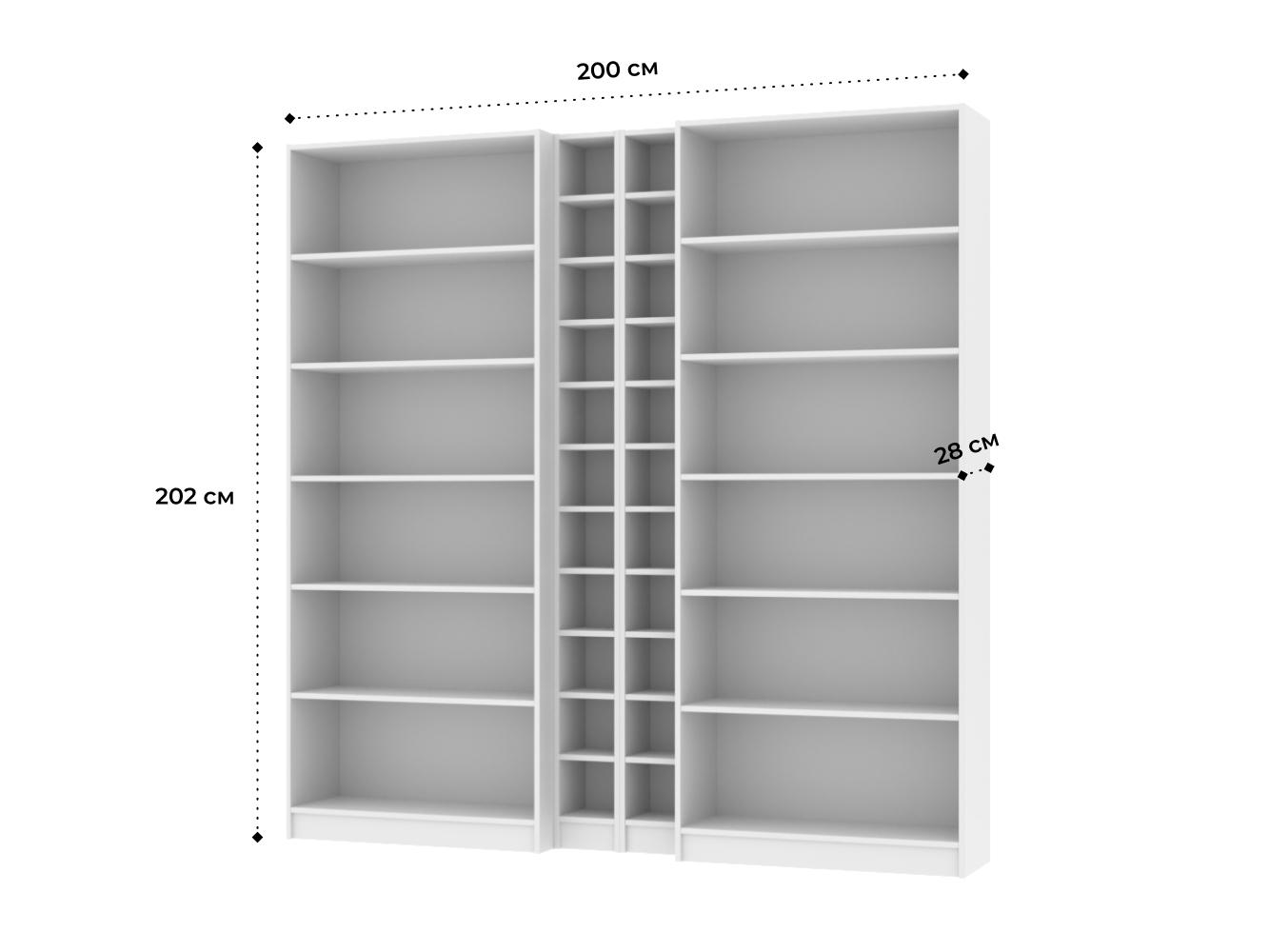 Стеллаж Билли 120 white ИКЕА (IKEA) изображение товара